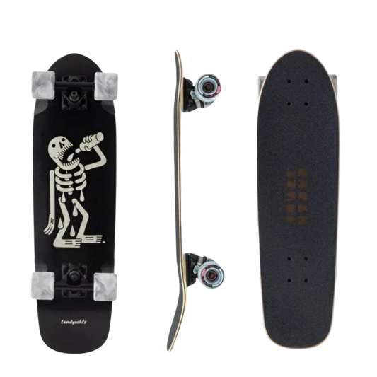 Landyachtz: Dinghy Skeleton Longboard Skateboard Complete