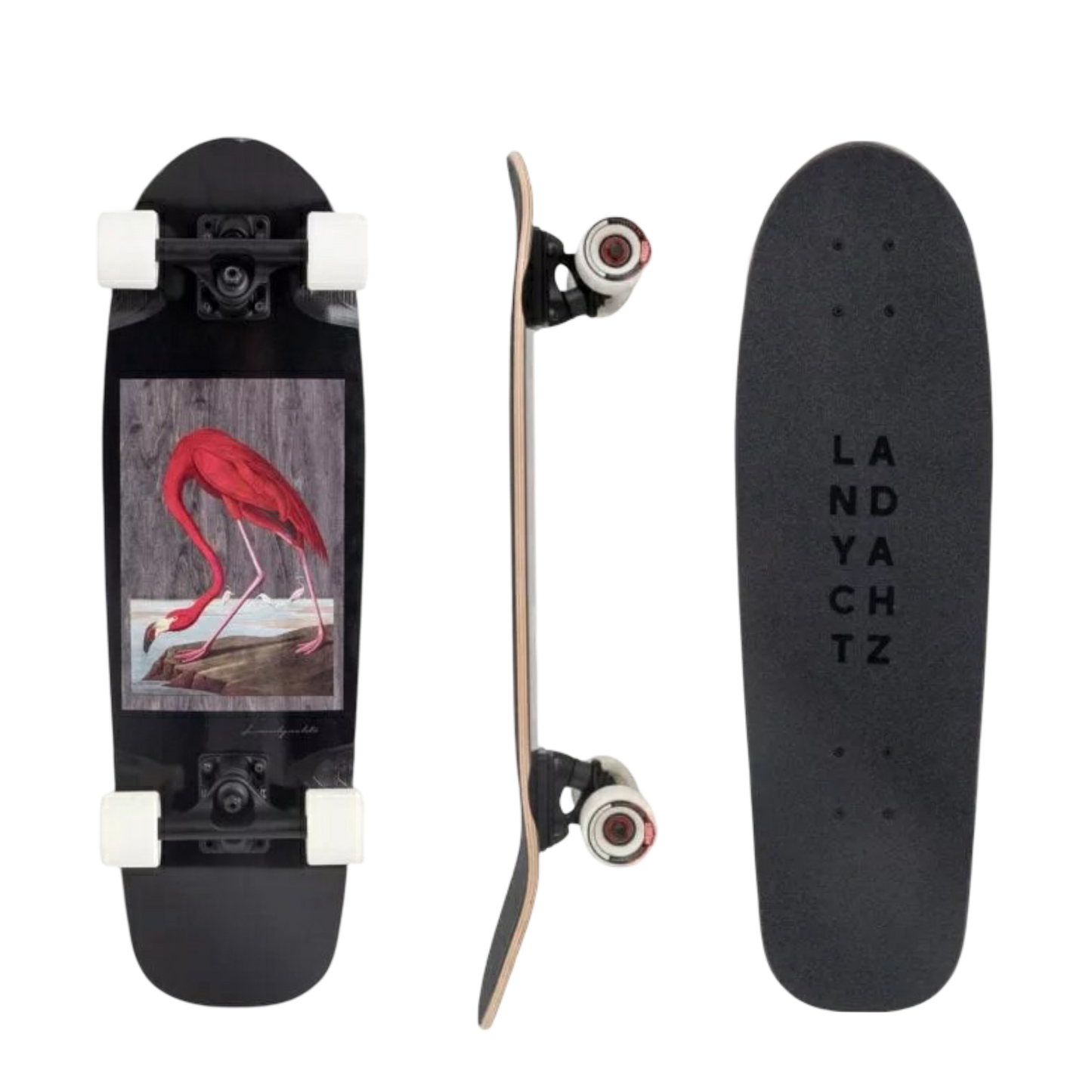 Landyachtz: Dinghy Blunt Flamingo Longboard Skateboard Complete