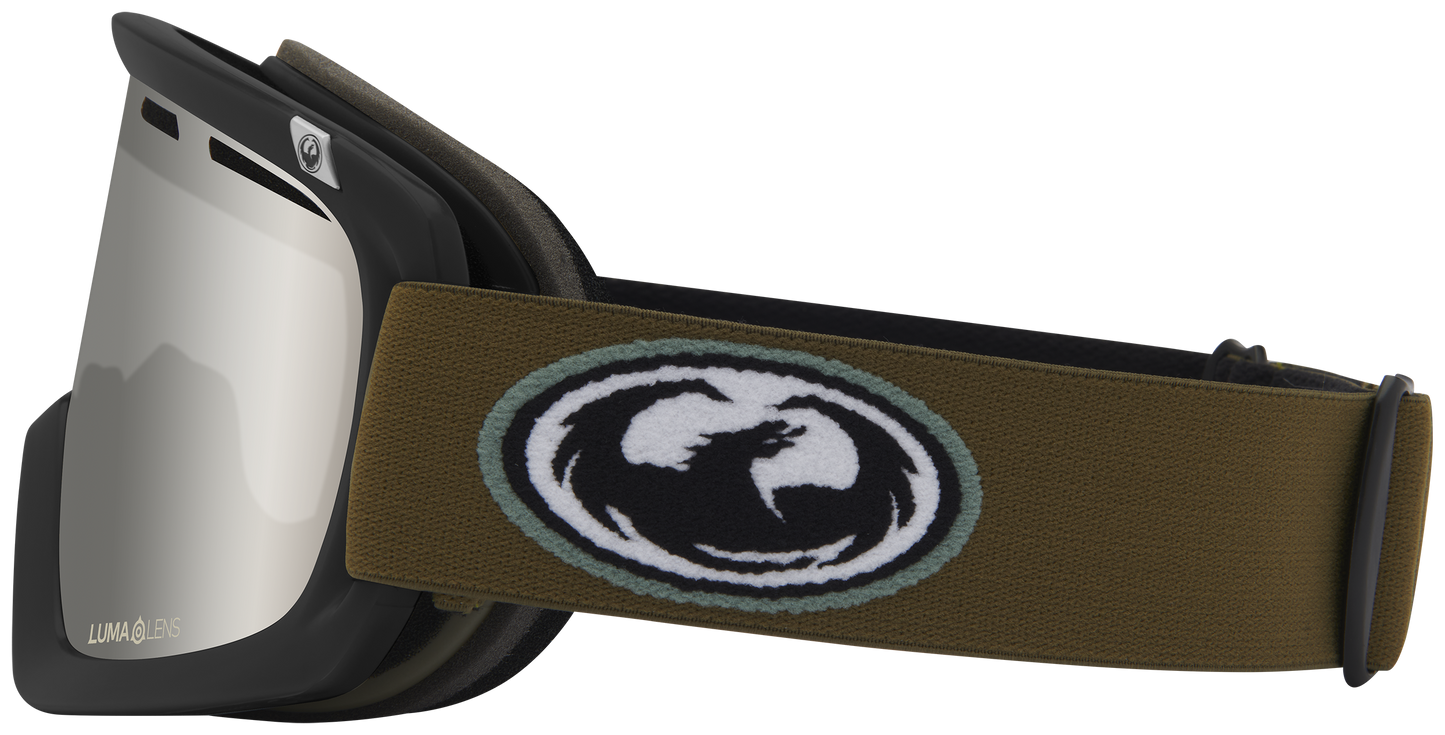 Dragon: 2026 D1 OTG Goggles with Bonus Lens