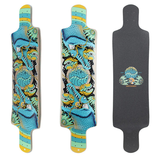 Sector 9: Fault Line Feast Longboard Deck