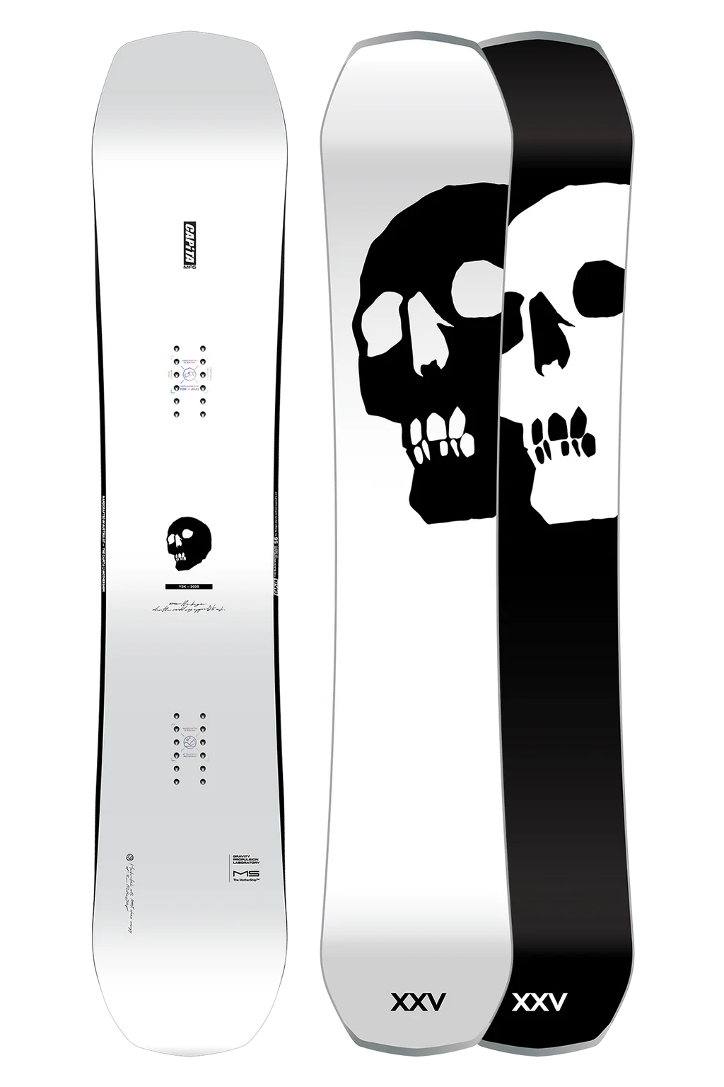 Capita: 2026 Black Snowboard of Death Snowboard Deck