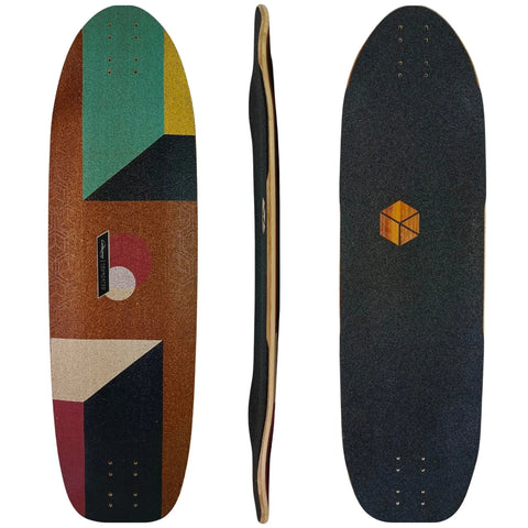 Loaded: Truncated Tesseract Longboard Skateboard Deck