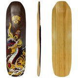Rayne: Darkside 36" Longboard Deck (Fat-Bottom)