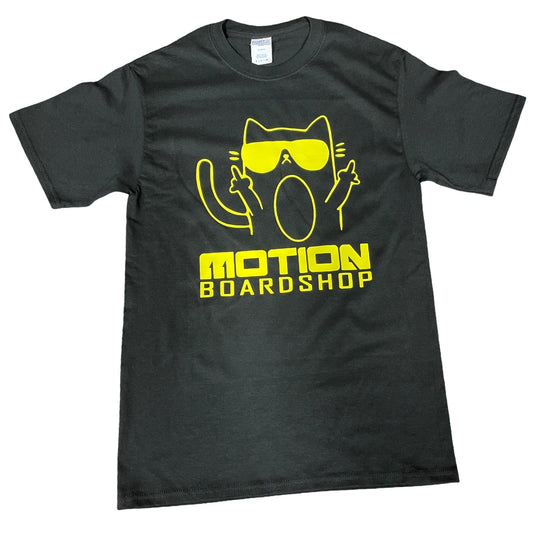 Motion: Motion Midge Kitty T-Shirt (Yellow Logo)