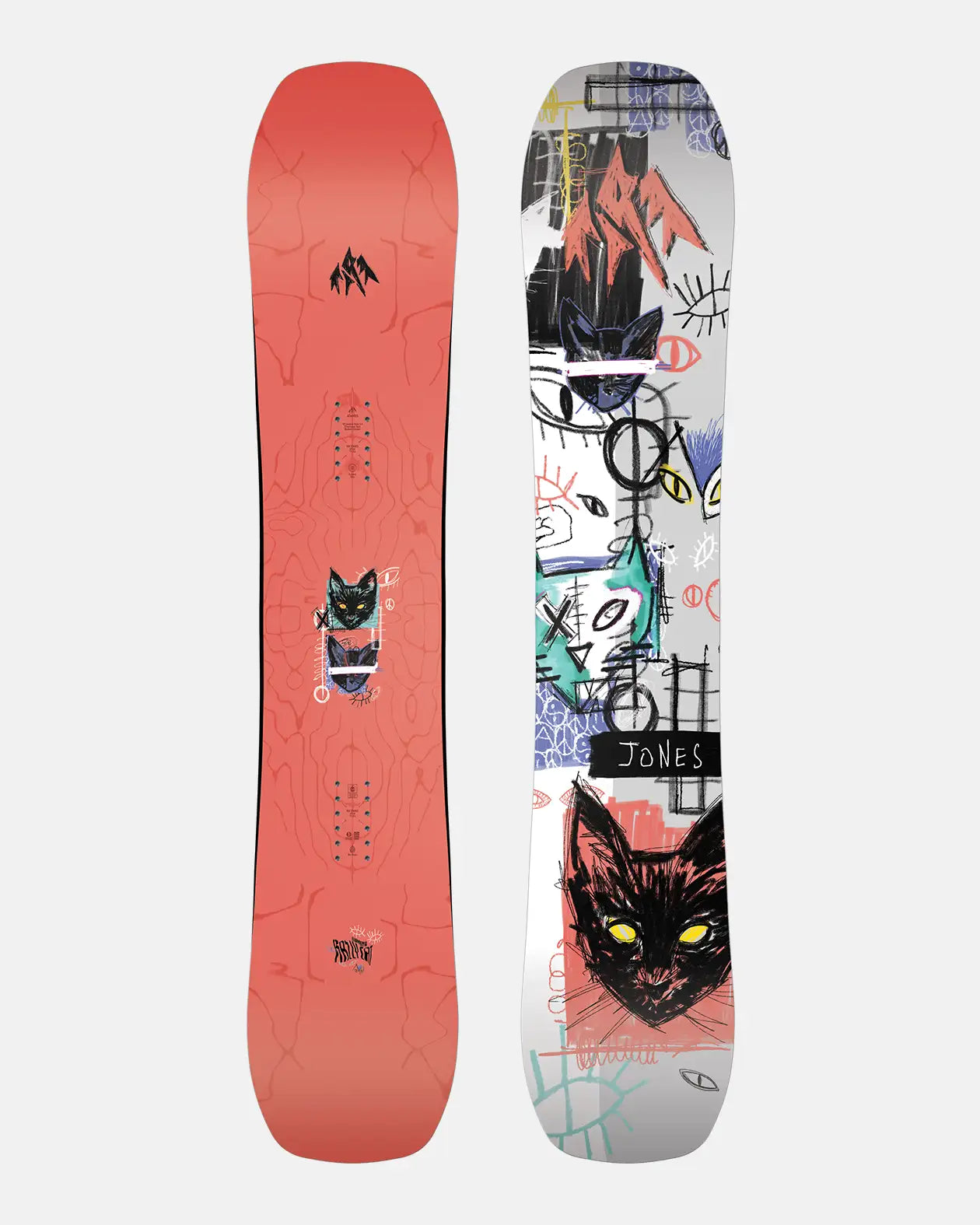 Jones: 2026 Women's Rally Cat Snowboard Deck