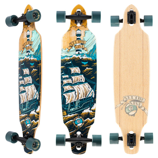 Sector 9: Mini Lookout Voyage Longboard Skateboard Complete