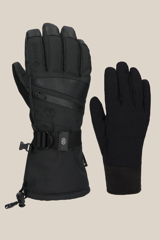 686: 2026 Women's Gore-Tex Smarty 3-in-1 Gauntlet Glove (Black)