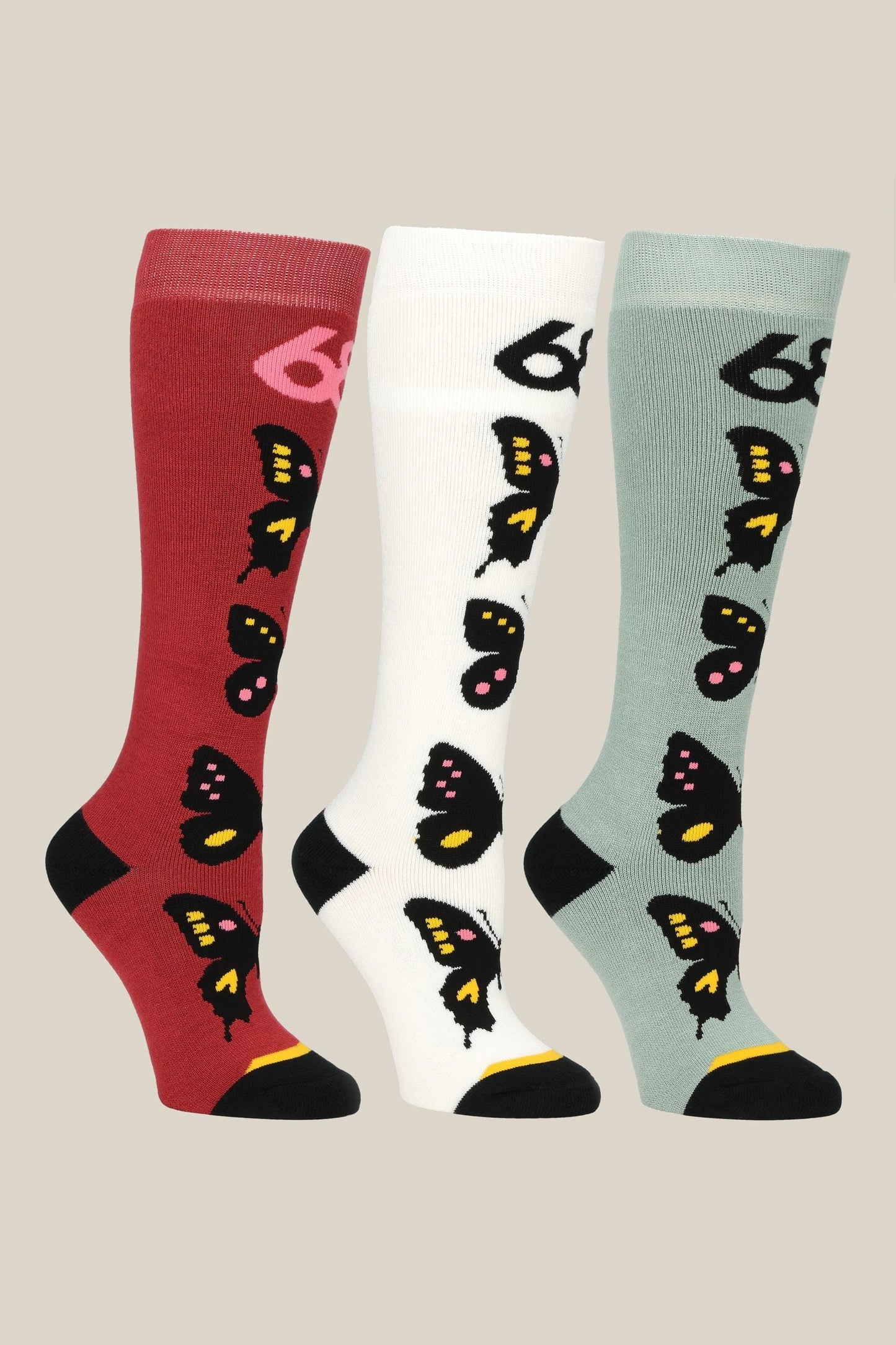 686: Women's Butterfly Socks 3-Pack