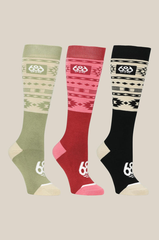 686: Women's Southwest Socks 3-Pack