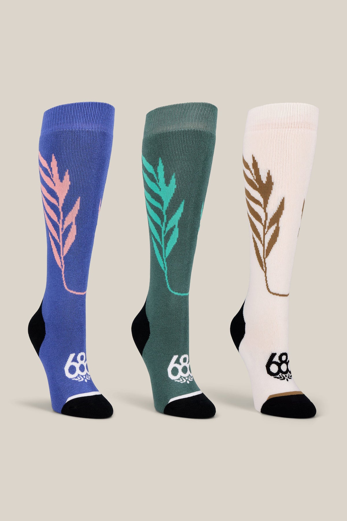 686: Women's Willow Socks 3-Pack