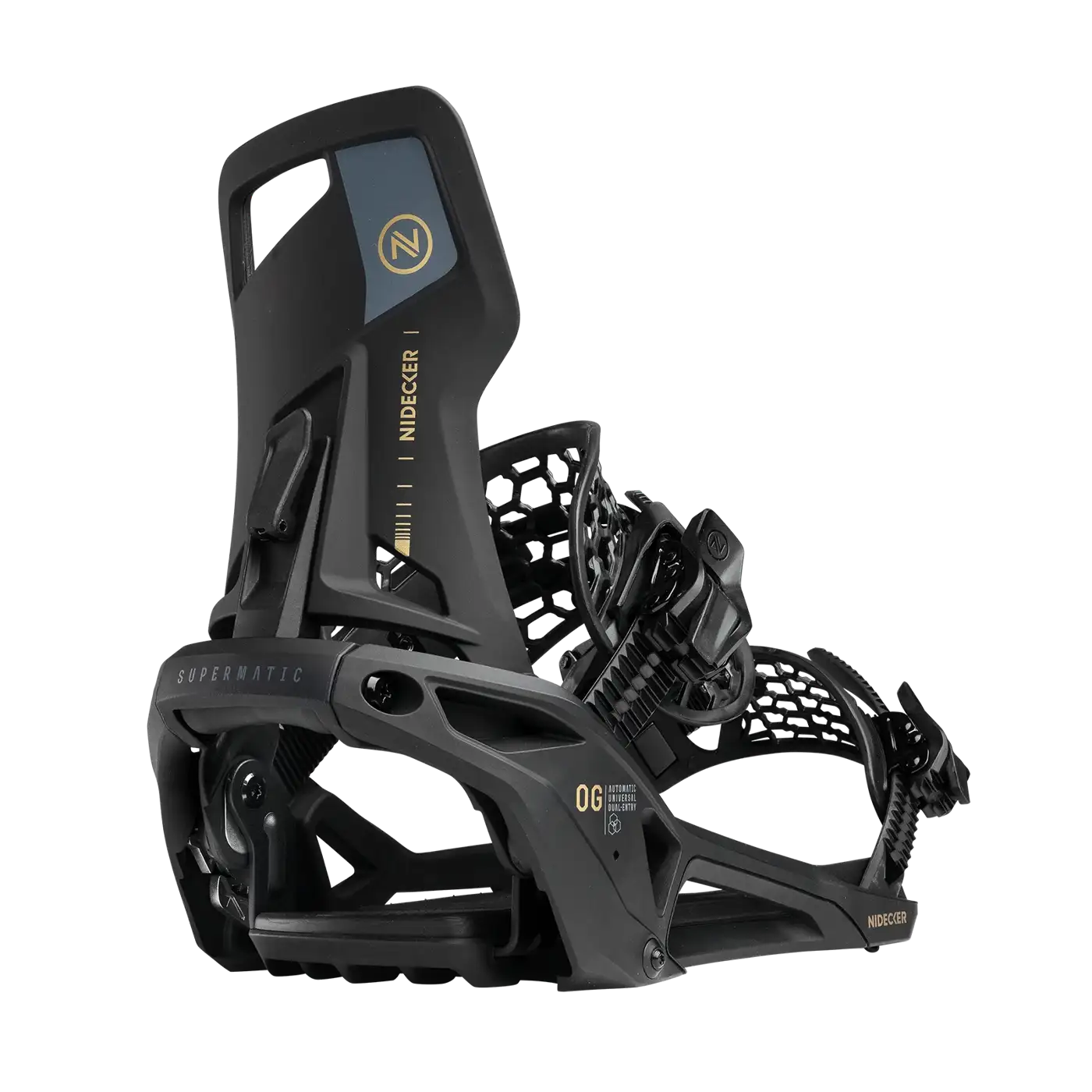 Nidecker: OG Supermatic® Snowboard Binding (Black)