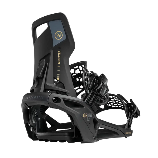 Nidecker: OG Supermatic® Snowboard Binding (Black)