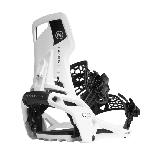 Nidecker: OG Supermatic® Snowboard Binding (White)