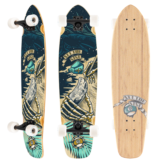 Sector 9: Strand Castaway 34" Longboard Skateboard Complete