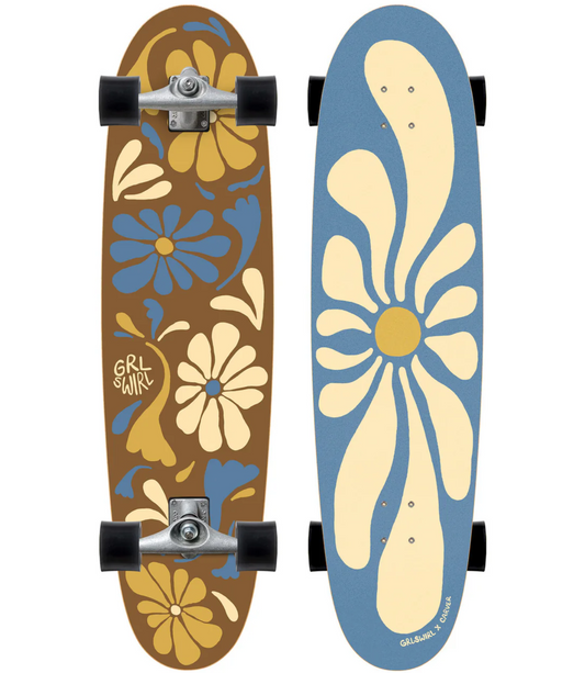 Carver: 38" GRLSWIRL Longswirl CX Surfskate Complete