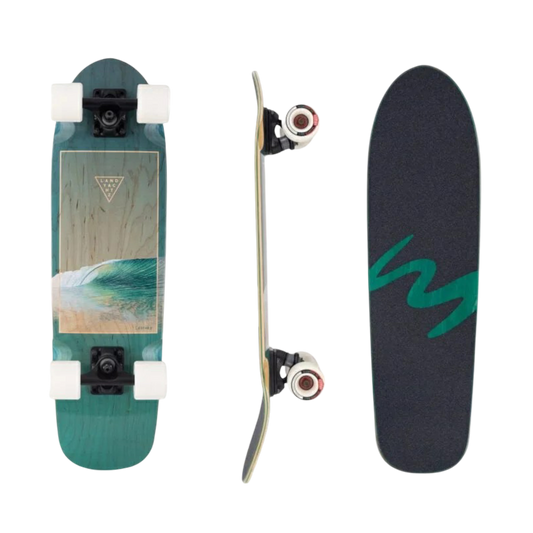 Landyachtz: Dinghy Classic Wave Longboard Skateboard Complete