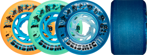 Seismic: 68mm Tantrums Longboard Skateboard Wheel
