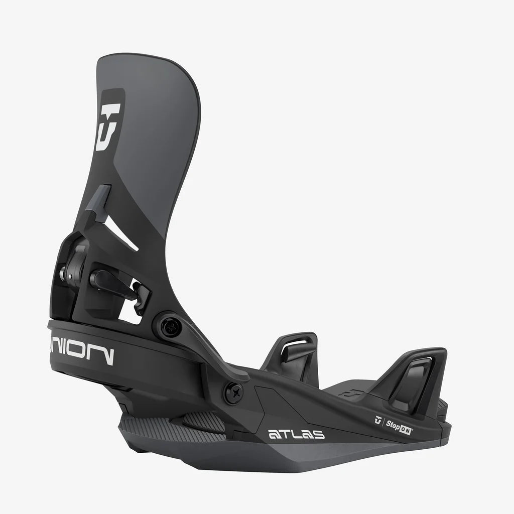 Union: 2026 Atlas Step On Snowboard Bindings (Black)