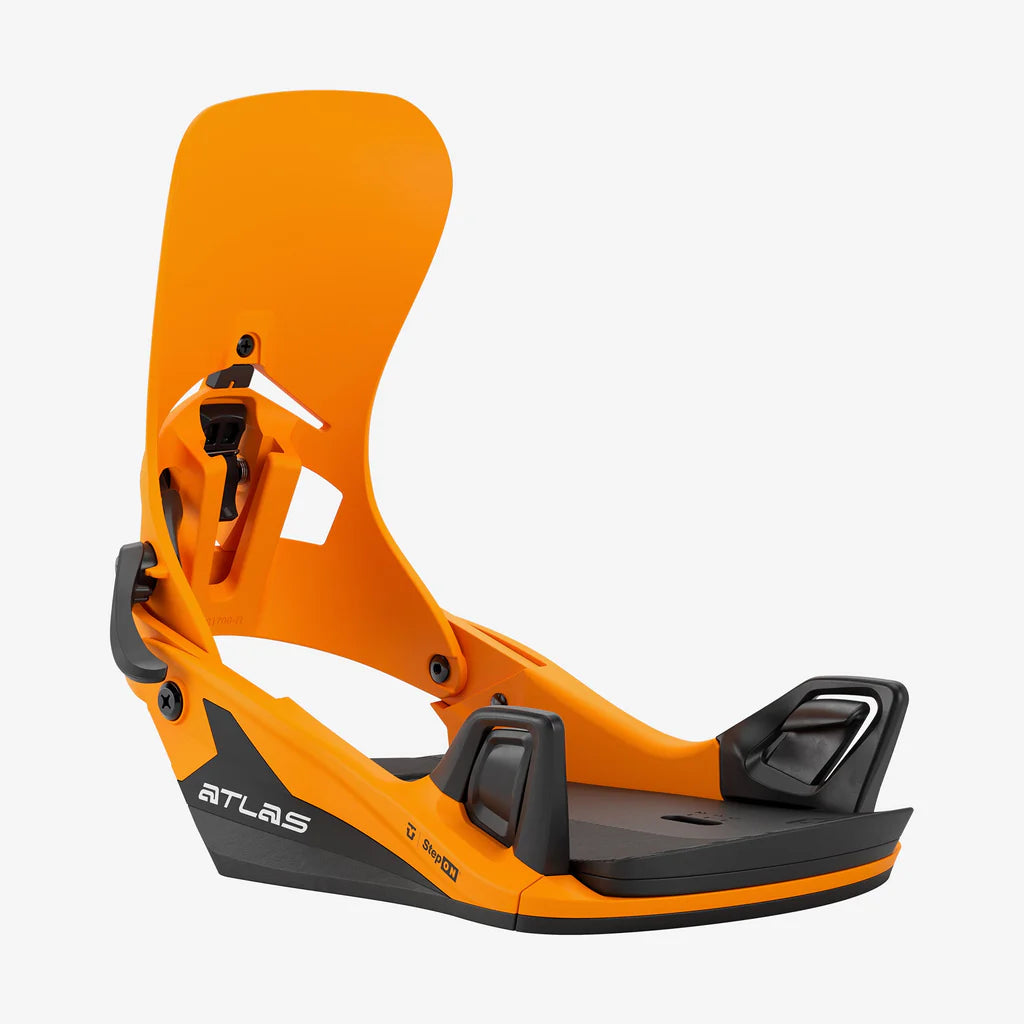 Union: 2026 Atlas Step On Snowboard Bindings (Orange)