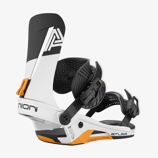 Union: 2026 Atlas Snowboard Binding (White/Orange)