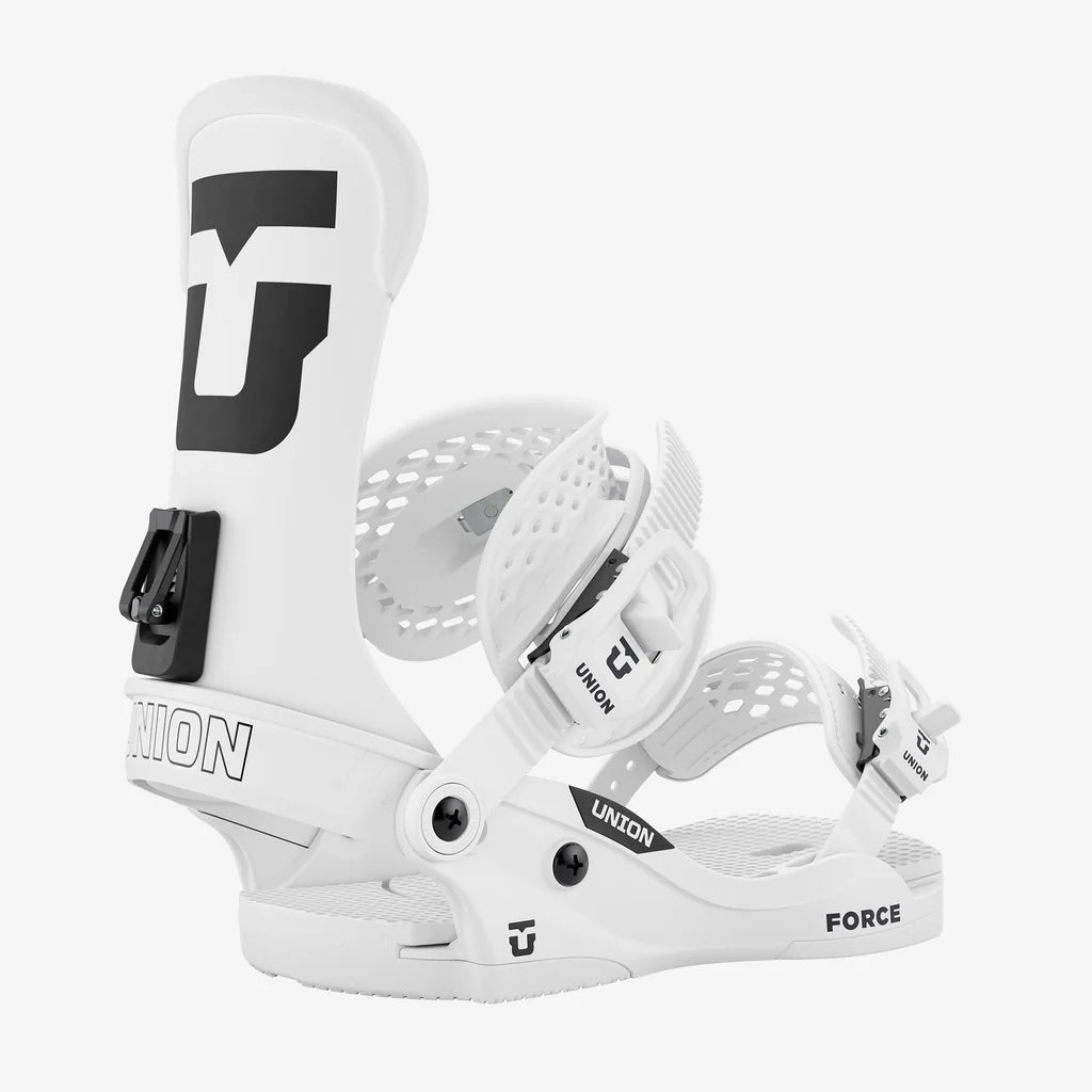 Union: Force Classic Snowboard Binding (White)