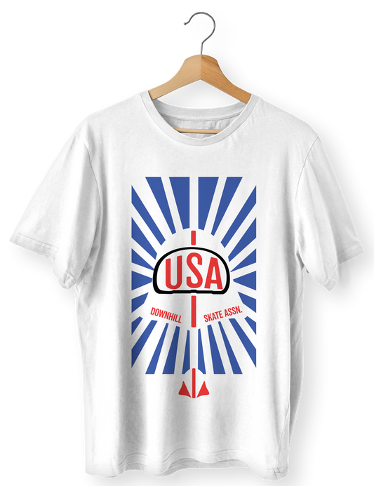 USADSA: USA DOWNHILL TEAM T-Shirt (PRE-ORDER ONLY)