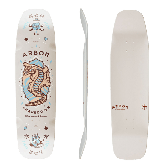 Arbor: Shakedown Deathroll 34" Longboard Skateboard Deck - Motion Boardshop