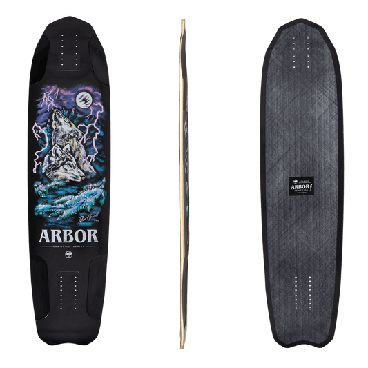 Arbor: Tyler Howell Pro Downhill Longboard Skateboard Deck - Motion Boardshop