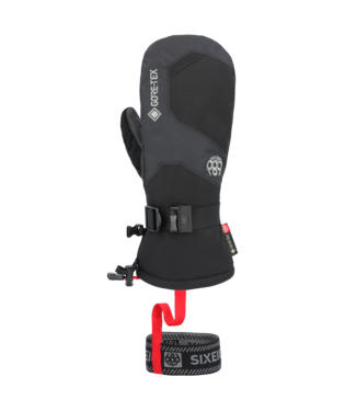 686: Men's Leather Linear Mitt (Black)