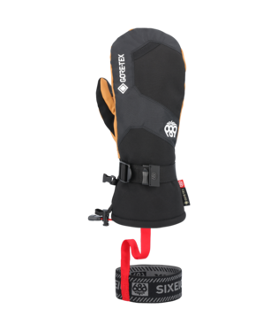 686: Men's Leather Linear Mitt (Natural)