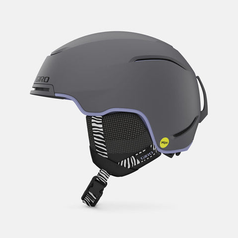 GIRO: Terra Mips Snowboard Helmet (Matte Charcoal/Lilac)