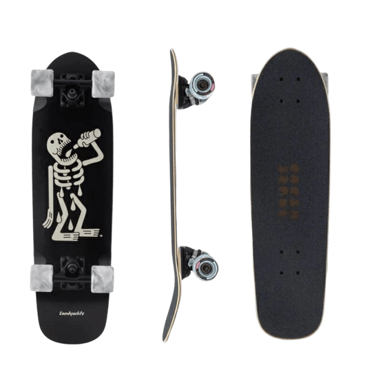 Landyachtz: Dinghy Skeleton Longboard Skateboard Complete - Motion Boardshop