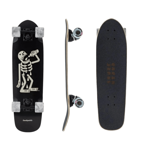 Landyachtz: Dinghy Skeleton Longboard Skateboard Complete – Motion