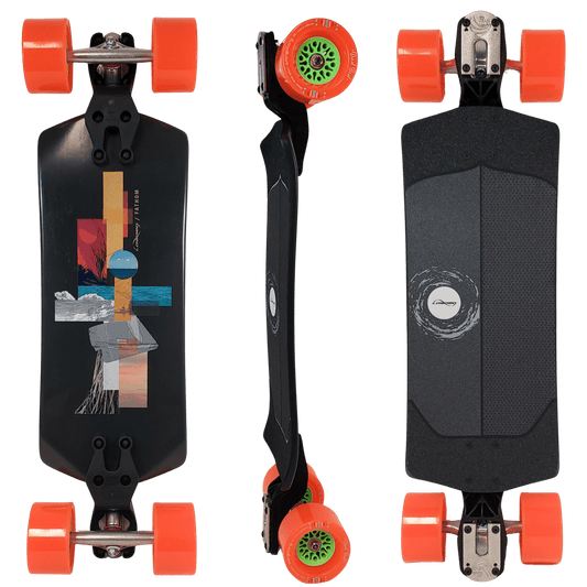 Loaded: Fathom 33" Longboard Skateboard Complete (Dad Bod) - Motion Boardshop