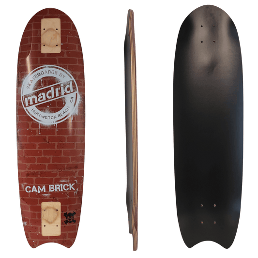 Madrid: Cam Brick Pro Longboard Skateboard Deck - Motion Boardshop