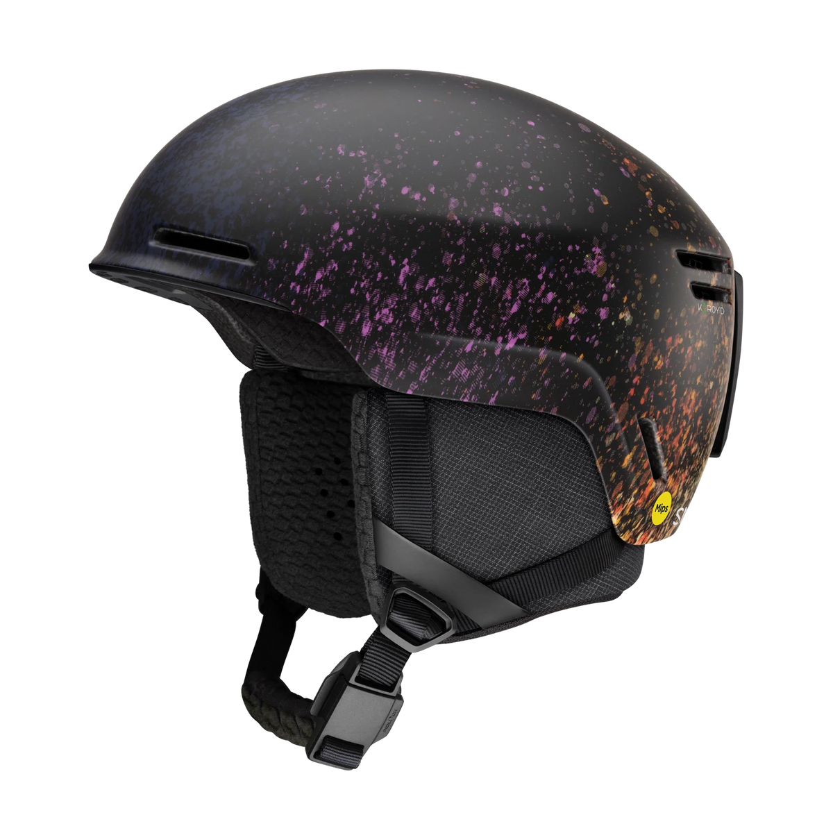 SMITH: MIPS Method Pro Matte Black Spray Snowboard Helmet