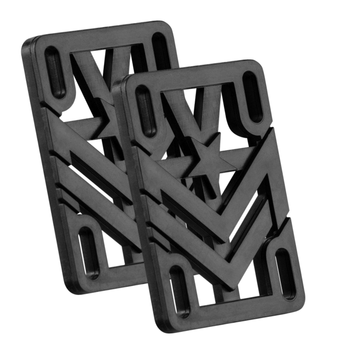 Plastic Riser Pads Mini Logo: .25