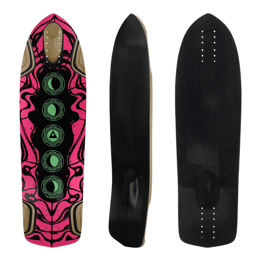Pantheon: Andy Atch Pro Longboard Skateboard Deck - Motion Boardshop