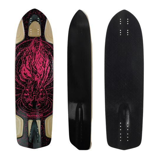 Pantheon: Mitty Pro Longboard Skateboard Deck