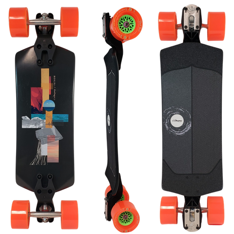 Loaded: Fathom 33" Longboard Skateboard Complete (Dad Bod)