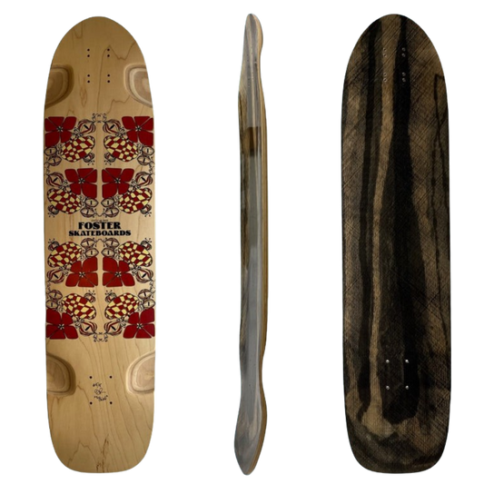 Foster Vulcan Longboard Skateboard Deck