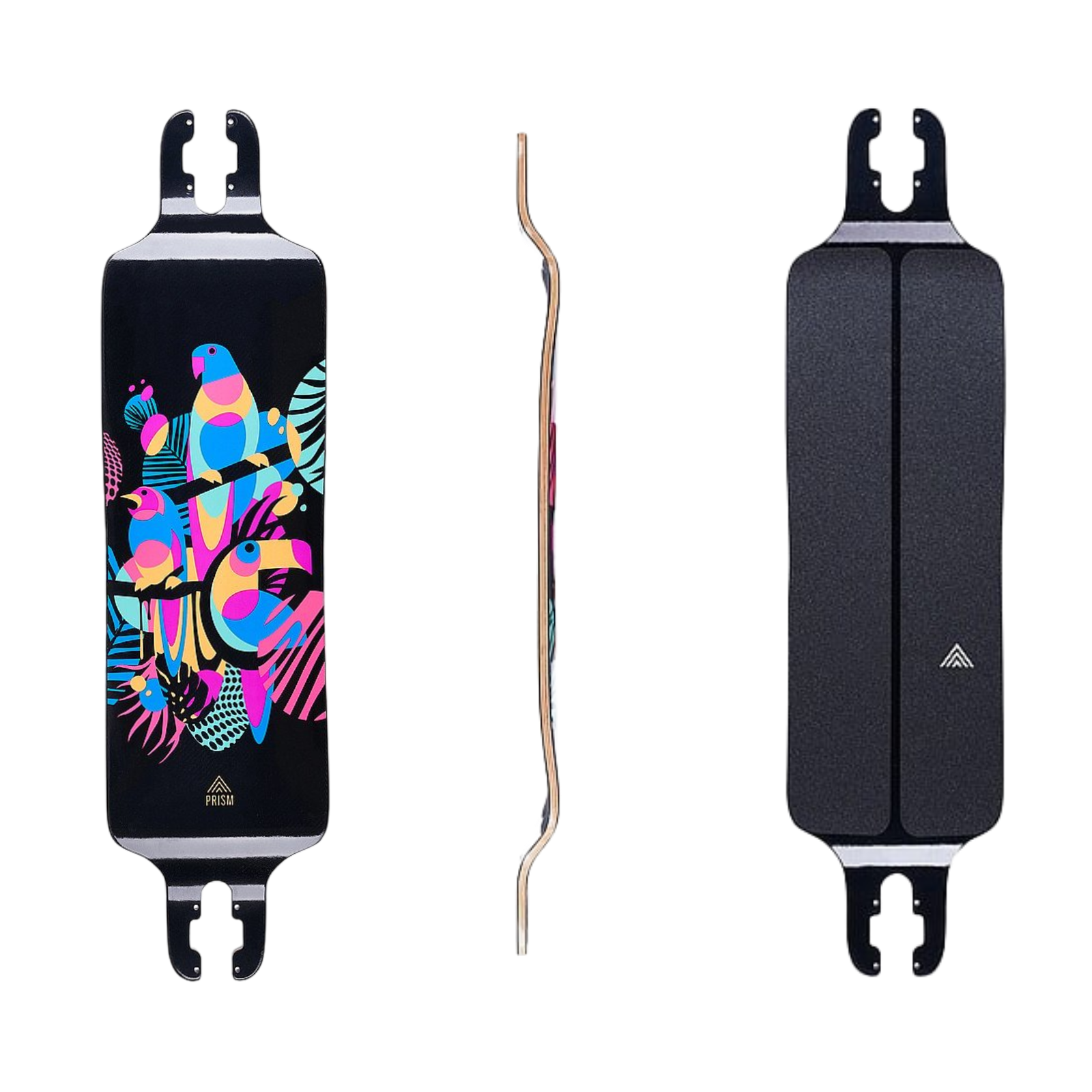 Prism 34" Tropicalia Sled Longboard Deck Motion