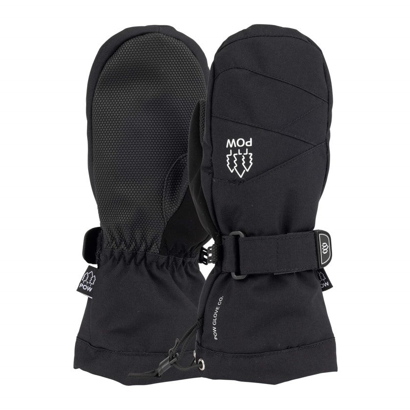 pow handschuhe POW Gloves: Kid's Ascend Mitt (Black)