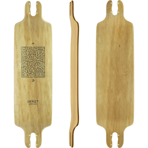 Zenit: AB Maze 33" 2.0 Longboard Skateboard Deck