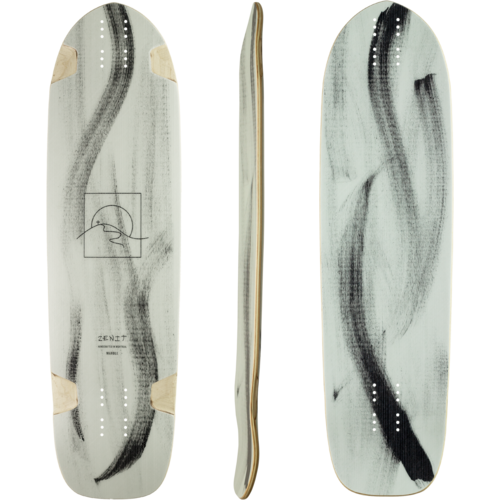 Zenit: Marble 35" V2 Longboard Skateboard Deck