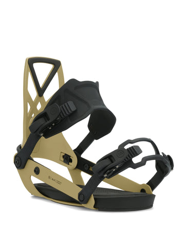 Ride: 2024 A-4 Snowboard Bindings (Olive)