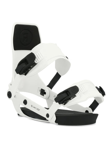 Ride: 2024 A-6 Snowboard Bindings (White)