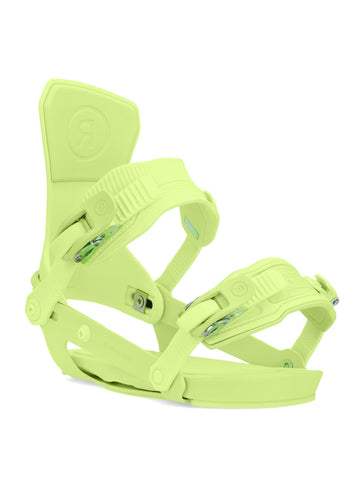 Ride: 2024 AL-6 Women's Snowboard Bindings (Lime)