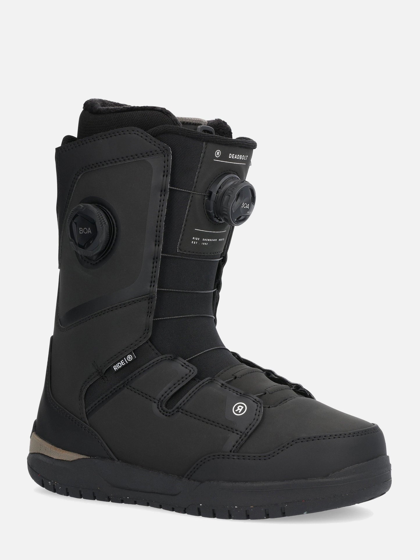 Ride: 2026 Deadbolt Zonal Snowboard Boots (Black)