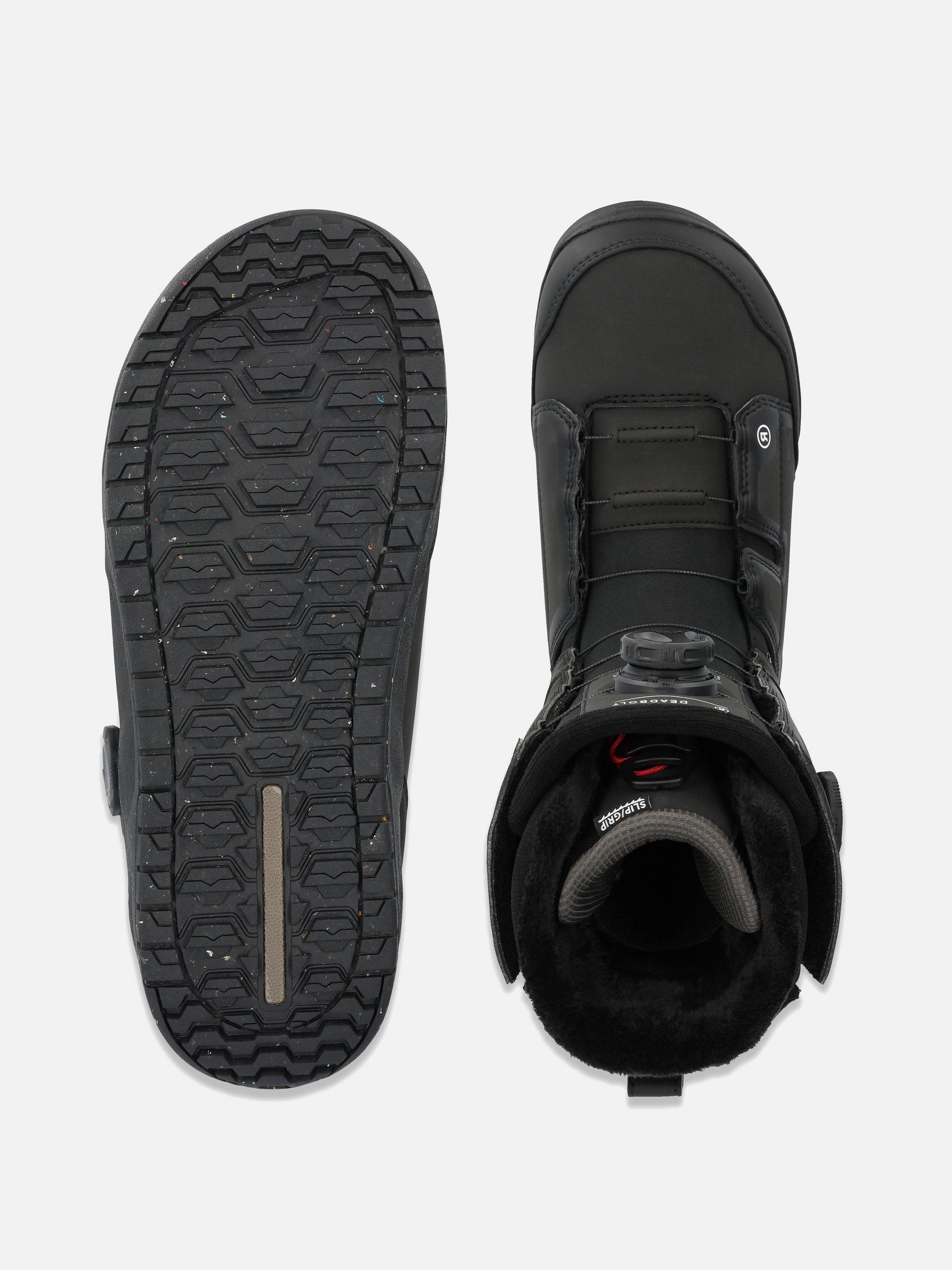 ride deadbolt zonal snowboard boots Ride Men's Deadbolt Zonal Snowboard Boots - Black